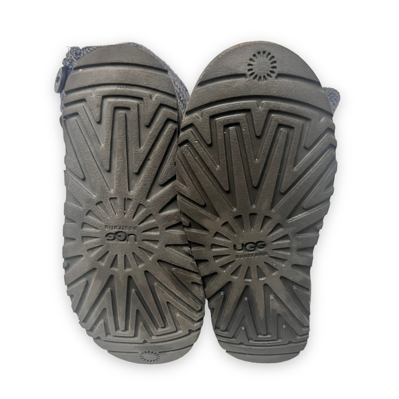 UGG Australia Classic 5819 Cardy Blue/Gray Knit Sweater Boots Sz 6 - Picture 10 of 11